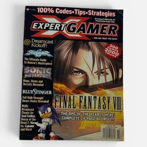 Expert Gamer Final Fantasy VIII Cover Magazine Oct 1999 Issue 64